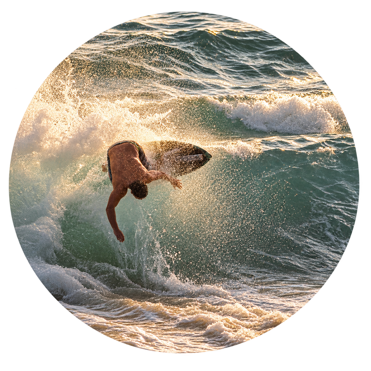Capture d'écran d'un site web dédié au skimboard développé par Lucas Lagrange